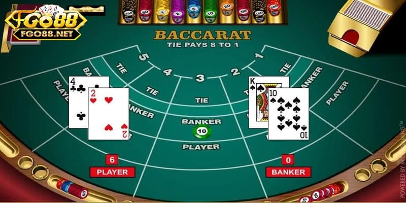 Cách tham gia chơi Baccarat Go88 chuẩn xác