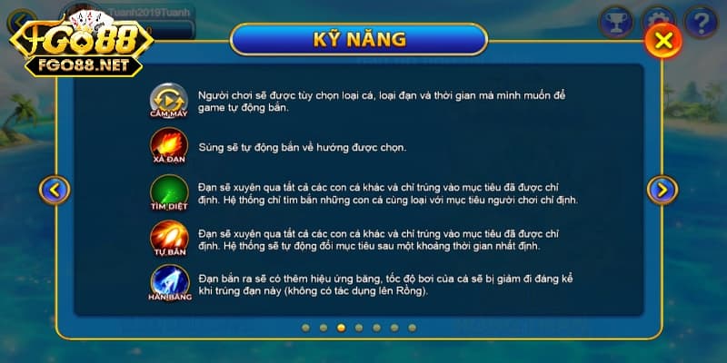 Mẹo chơi bắn cá Go88 giúp săn thưởng lớn từ cao thủ