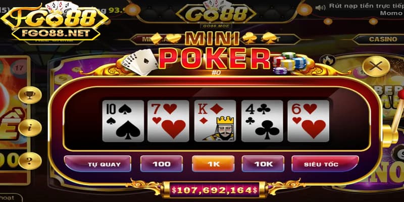 mini poker Go88