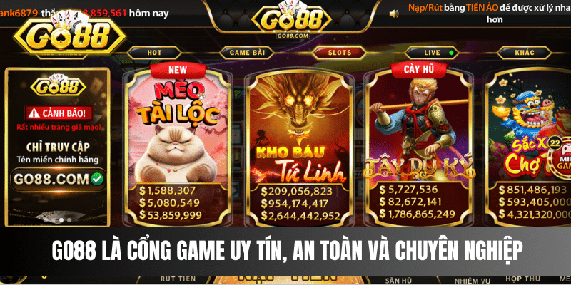 Về chúng tôi Go88 là cổng game uy tín, an toàn và chuyên nghiệp hàng đầu hiện nay